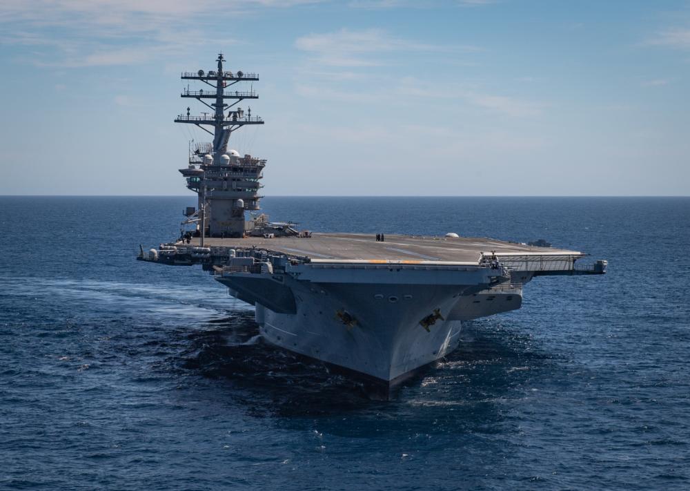 This image has an empty alt attribute; its file name is USSNimitz.jpeg