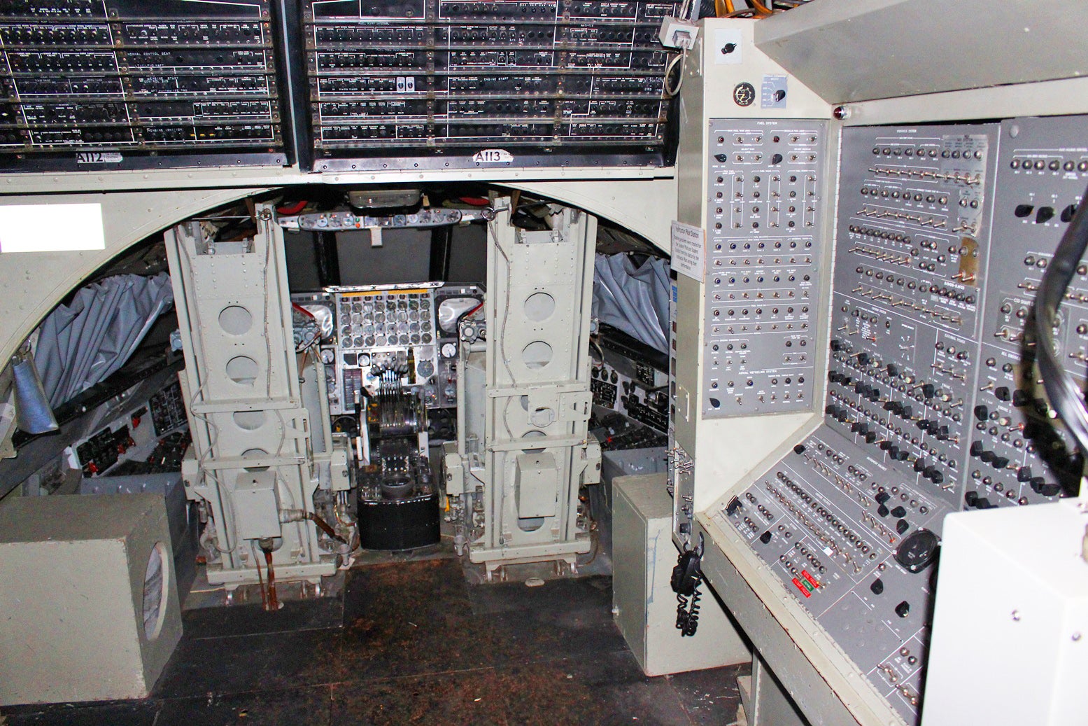 The B-52 simulator, also known as “Alpine Clover,” was one of the sites to see when the museum was open at Fairchild Air Force Base, Washington. (U.S. Air Force photo)