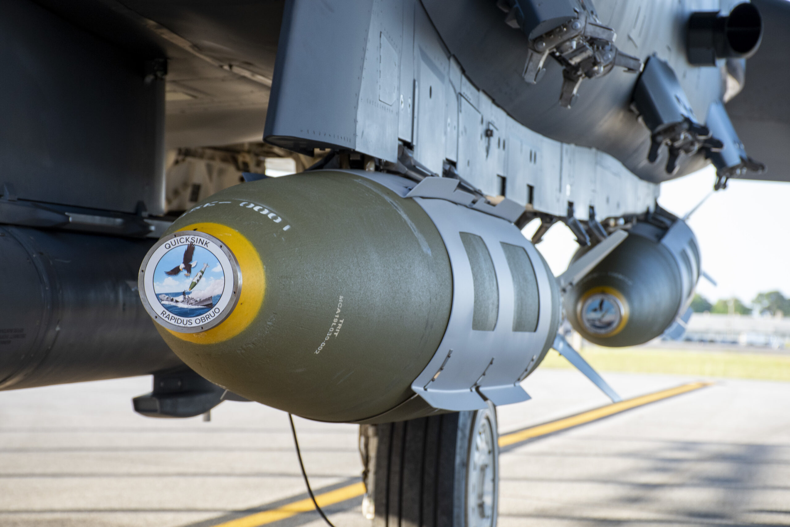 The Air Force’s New Ship-Killing Smart Bomb Has Sunk Its First Vessel