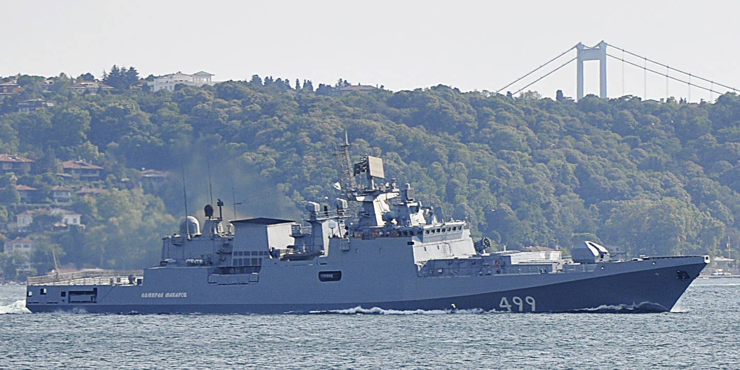 Russian warship Admiral Makarov