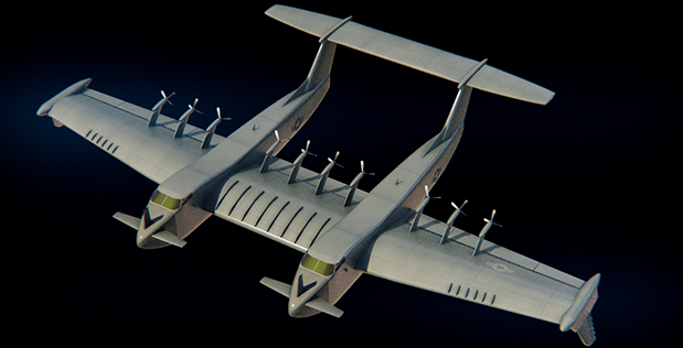 Concept art associated with the Liberty Lifter project. <em>DARPA</em>