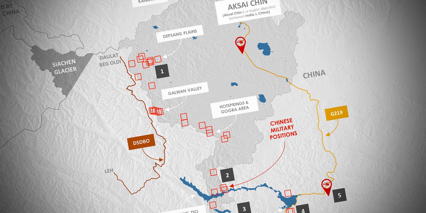 Aksai Chin Dispute China Inida Border