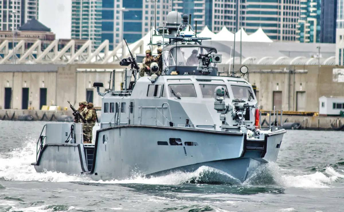 A US Navy Mk VI patrol boat. <em>USN</em>