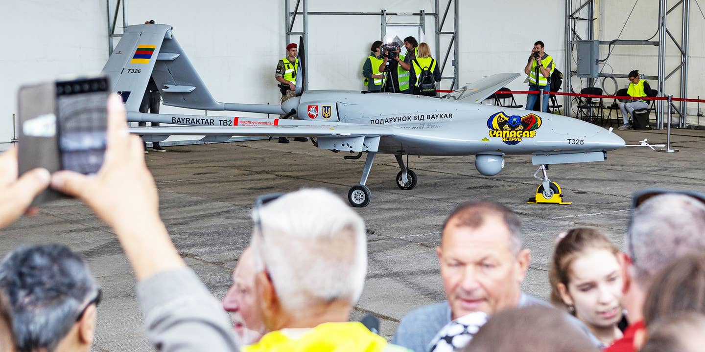 Lithuania To Deliver Turkish-Made Bayraktar TB2 Drone To Ukraine