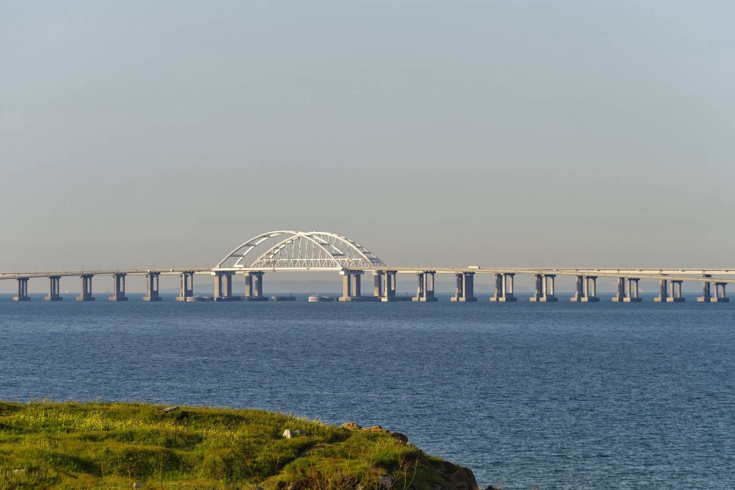 Kerch Strait Bridge. <em>Credit: Alexxx1979/Wikimedia Commons</em>