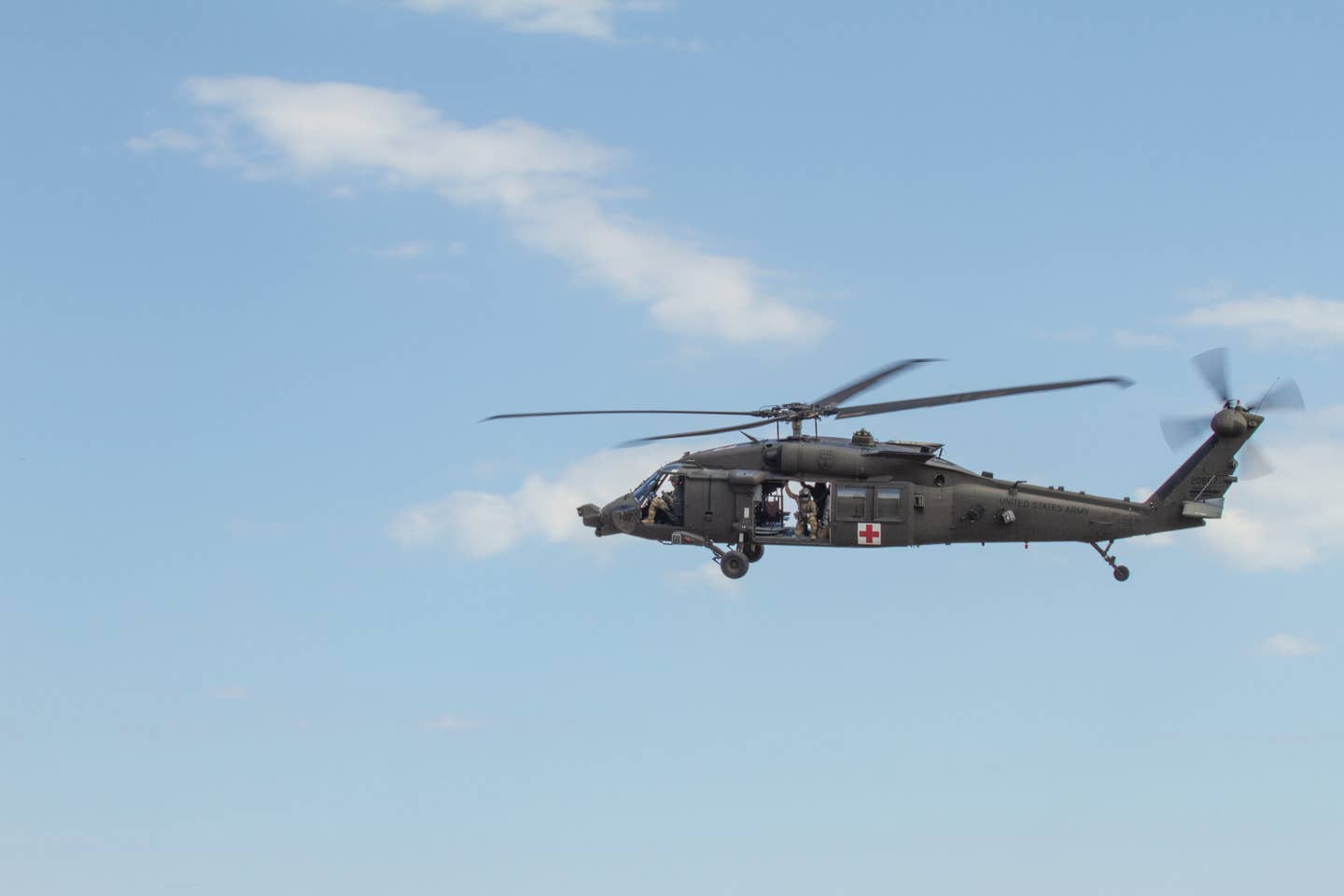 HH-60 Medevac helicopter with DVEPS
