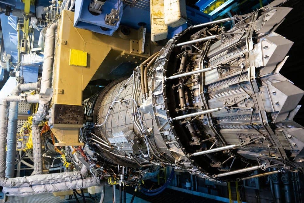 The DOD and Pratt &amp; Whitney have been working to increase the time that an engine is able to stay on an aircraft. (U.S. Air Force photo by Jill Pickett)