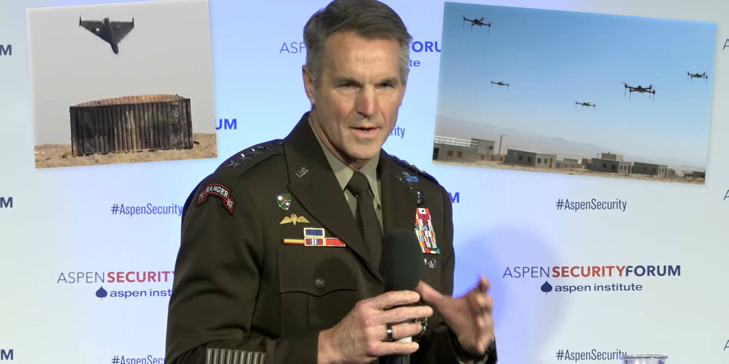 ‘I Never Had To Look Up’ Before: Top U.S. Special Ops General On Drone Threat