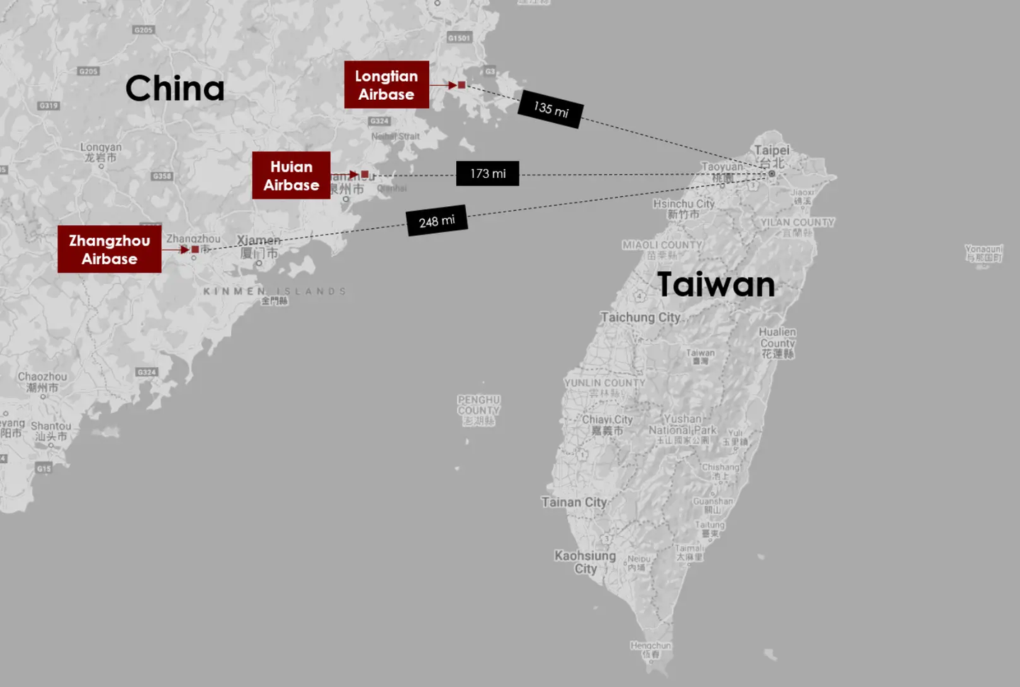 Longtian is clearly very close to Taipei. <em>Google Maps / DETRESFA_</em>
