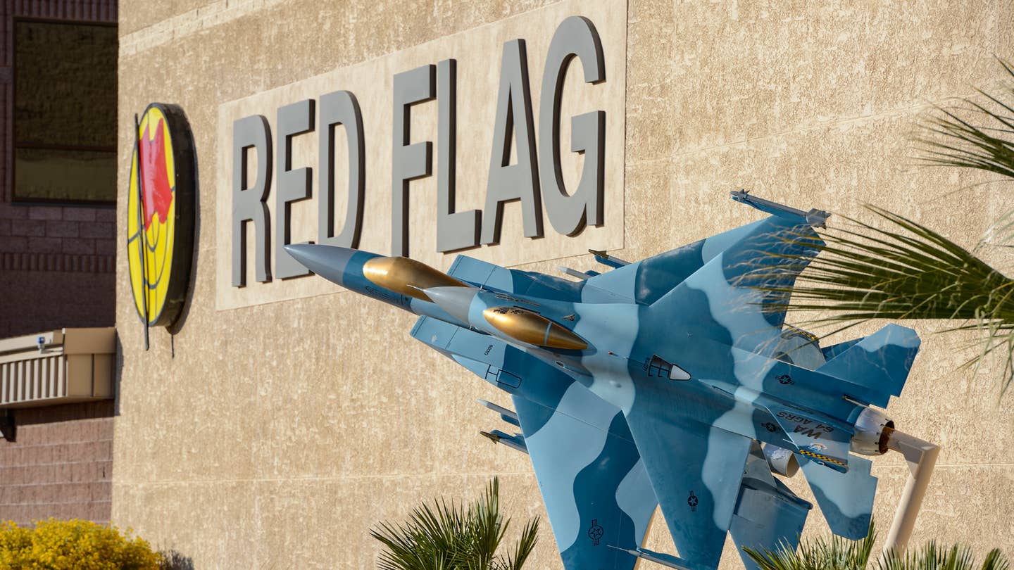 Nellis AFB is the home of Exercise Red Flag. <em>Jamie Hunter</em>