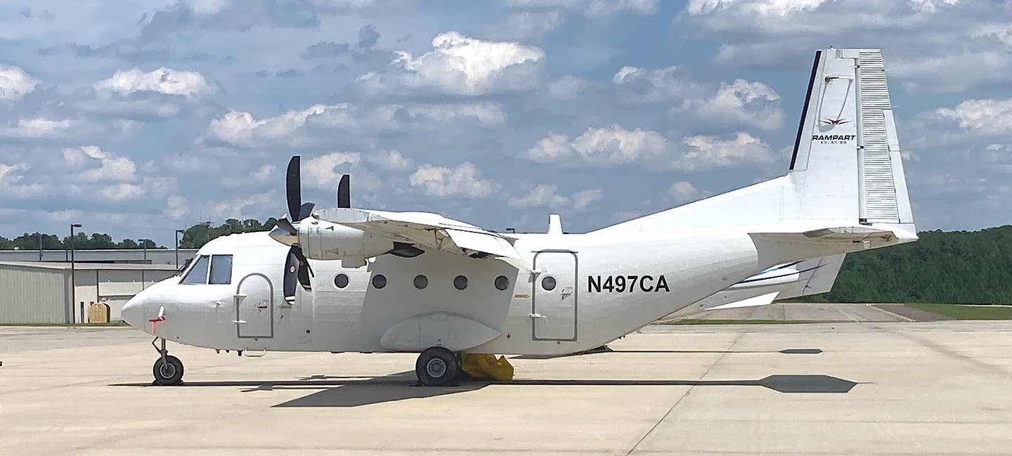 N497CA at Raleigh-Durham International Airport after the fatal incident on July 29, 2022. <em>Reader submission</em>