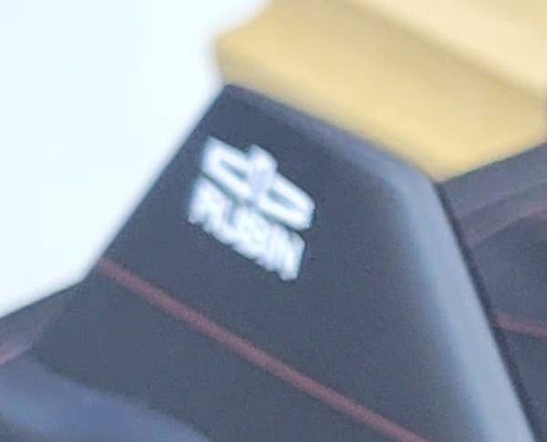 Even in this blurry close-up, the Rubin logo is clearly visible. <em>@MuxelAero</em>