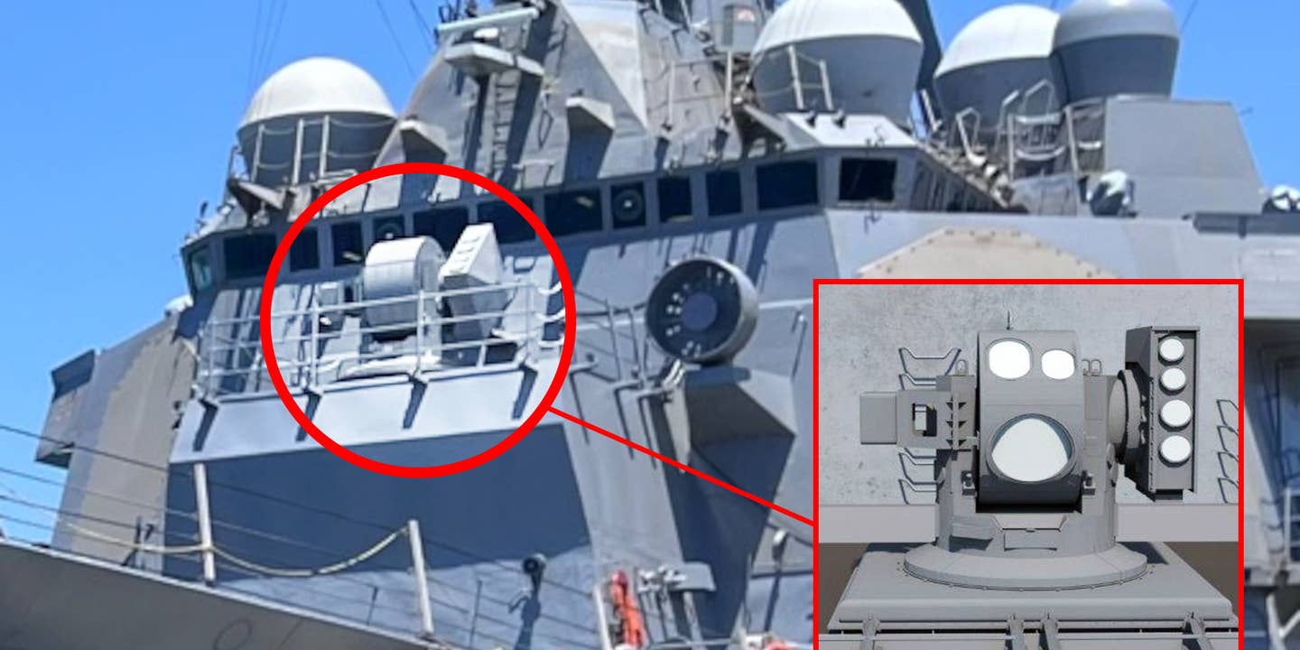 Here’s Our First Look At A HELIOS Laser-Armed Navy Destroyer