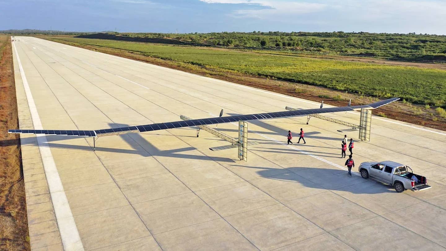 AVIC's Qimingxing 50 high-altitude drone.
