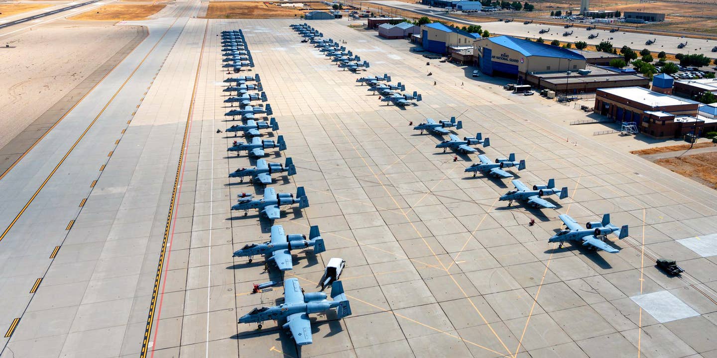 A-10 Warthogs at Hawgsmoke 2022