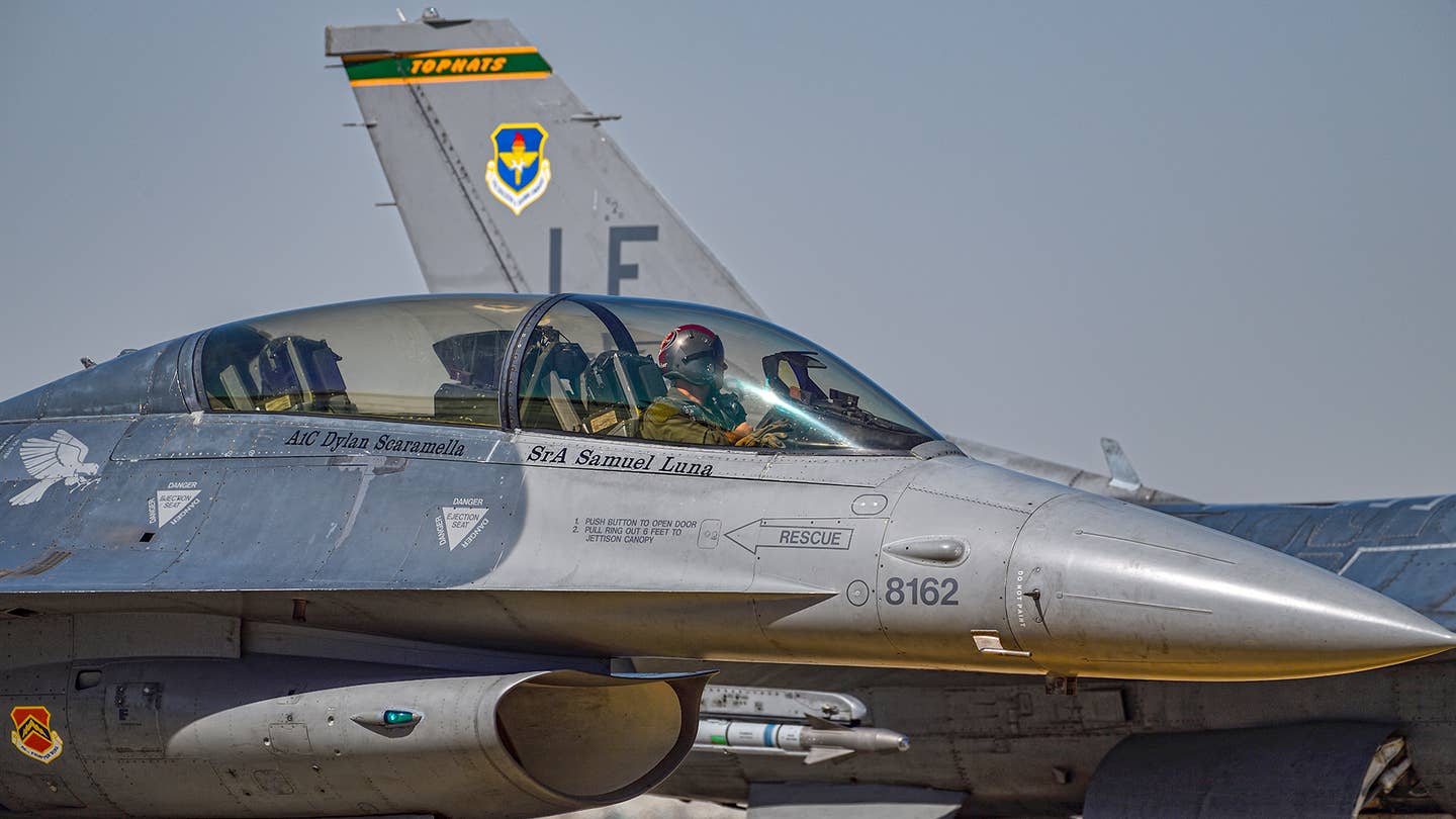 F-16 pilot training will continue at Luke with the retention of one squadron of Vipers. <em>Jamie Hunter</em>
