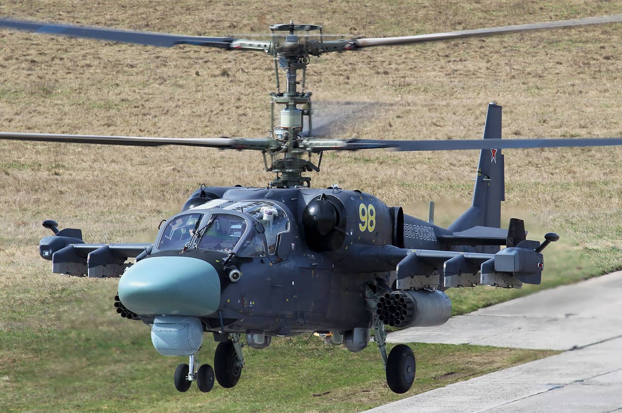 Russian KA-52 attack helicopter. <em>Alex Beltyukov/Wikicommons</em>