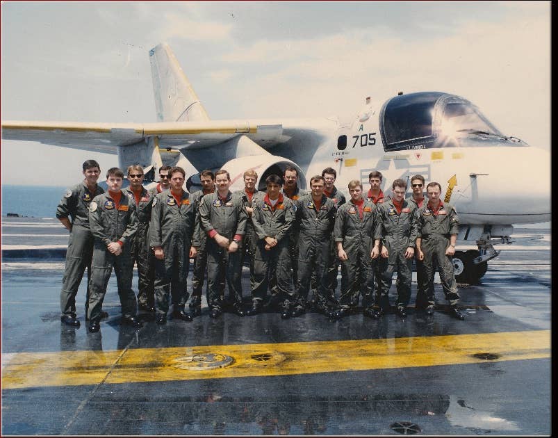 VS-24 aircrew shop during my first Med Cruise aboard USS <em>Nimitz</em>. <em>Author’s Collection</em>