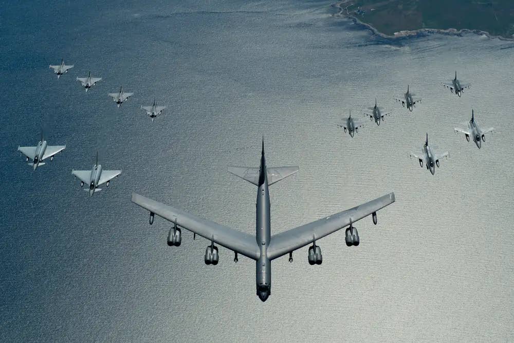 NATO and its allies could use conventional power in response to a nuclear strike, including cyber capabilities. <em>USAF image</em>