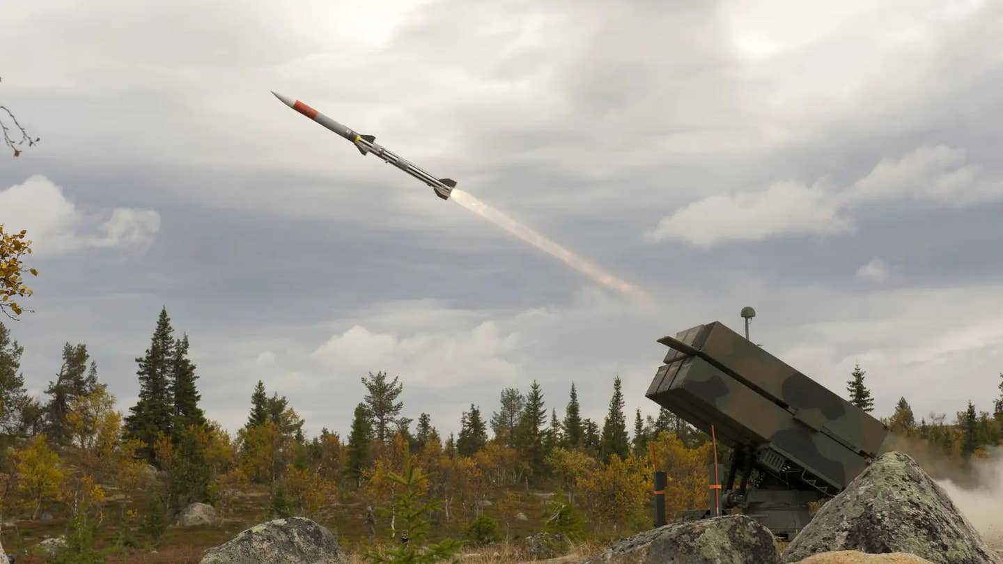 NASAMS firing an AIM-120. <em>Kongsberg Defense</em>