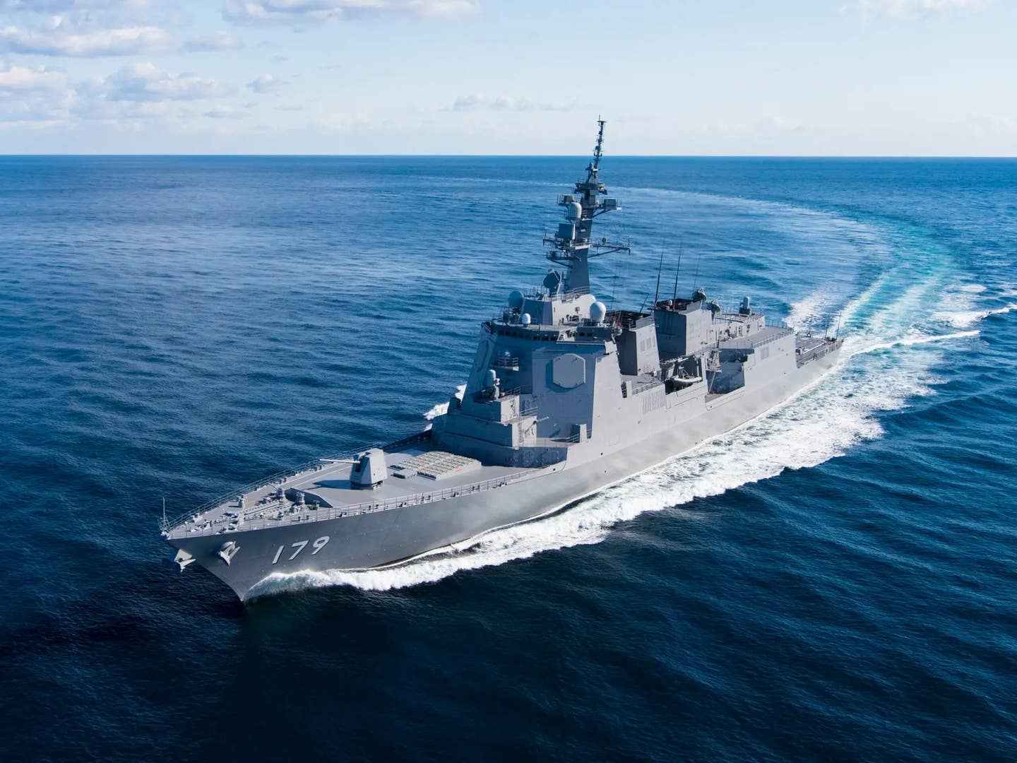 The Aegis-equipped <em>Maya</em>, the lead ship of the class of destroyers of the same name.&nbsp;<em>Japan Ministry of Defense</em>