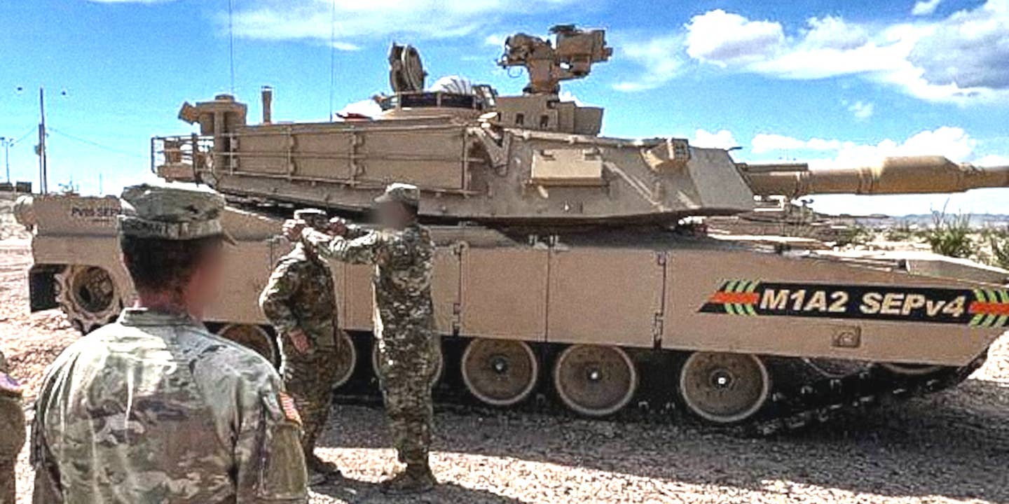 Our First Look At The Army’s Upgraded M1A2 SEPv4 Abrams Tank