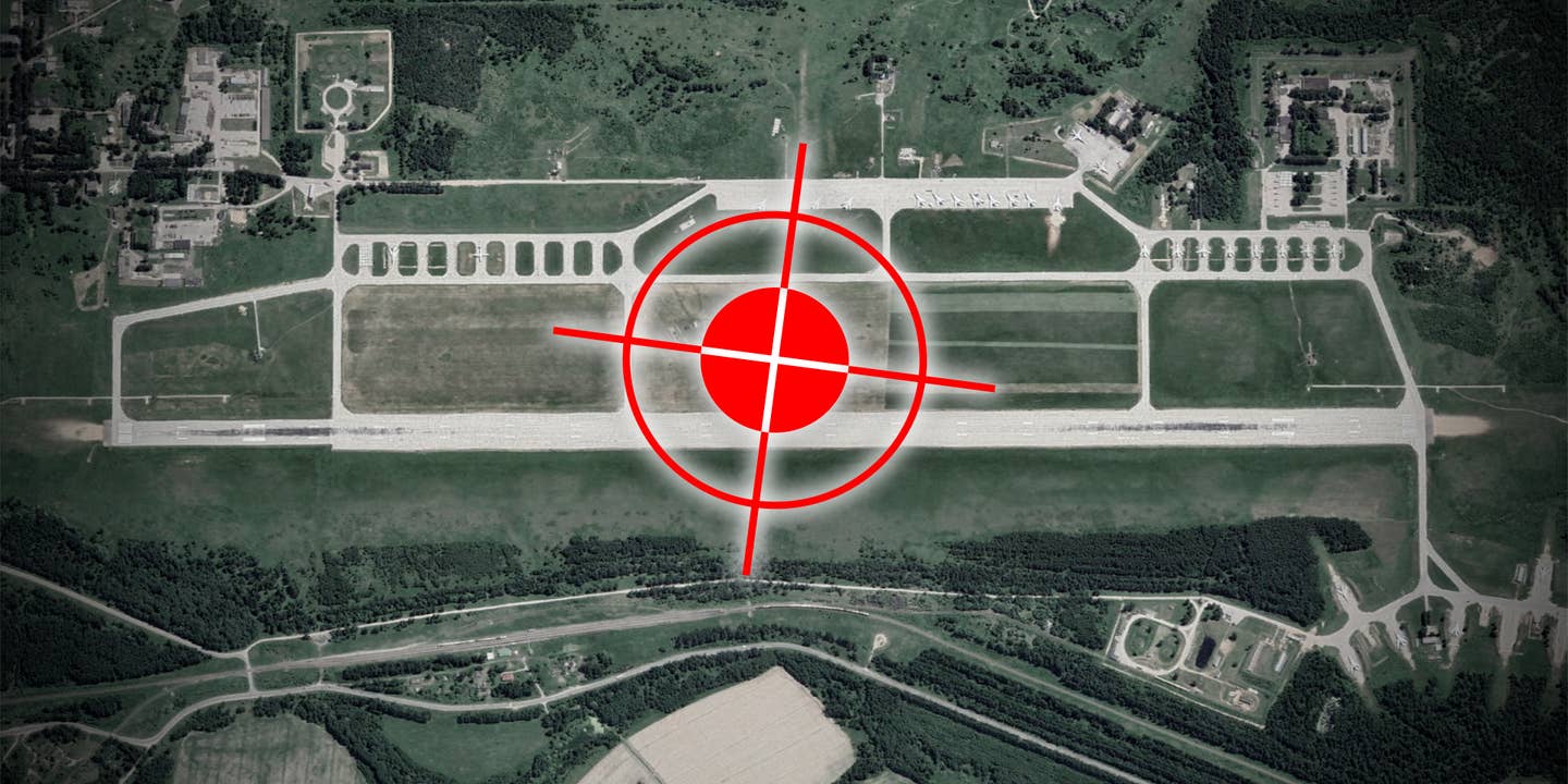 Russian Bomber Base Kamikaze Drone Ukraine
