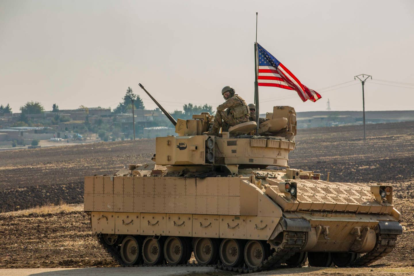 The U.S. will send Bradley Fighting Vehicles to Ukraine. (U.S. Army photo by Spc. Jensen Guillory)