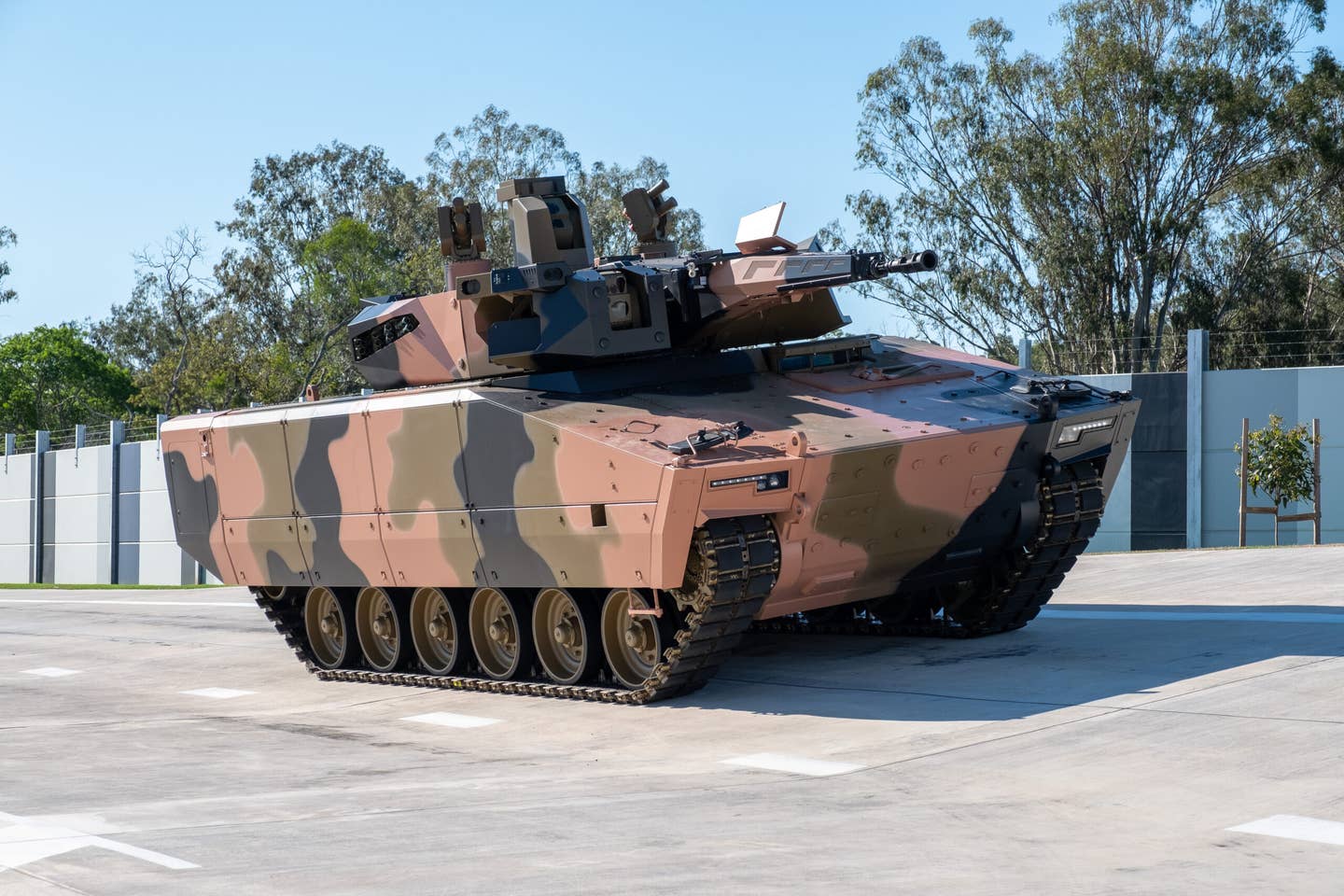 Rheinmetall's Lynx KF41 submission for the Australian Defence Force's LAND 400 Phase 3 program in 2020. <em>Credit: Rheinmetall</em>