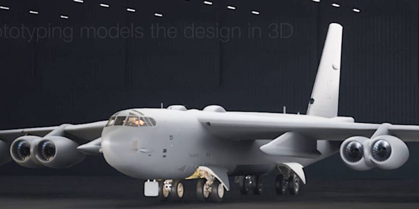 Our First Look At What Fully Upgraded B-52 Bombers Will Look Like