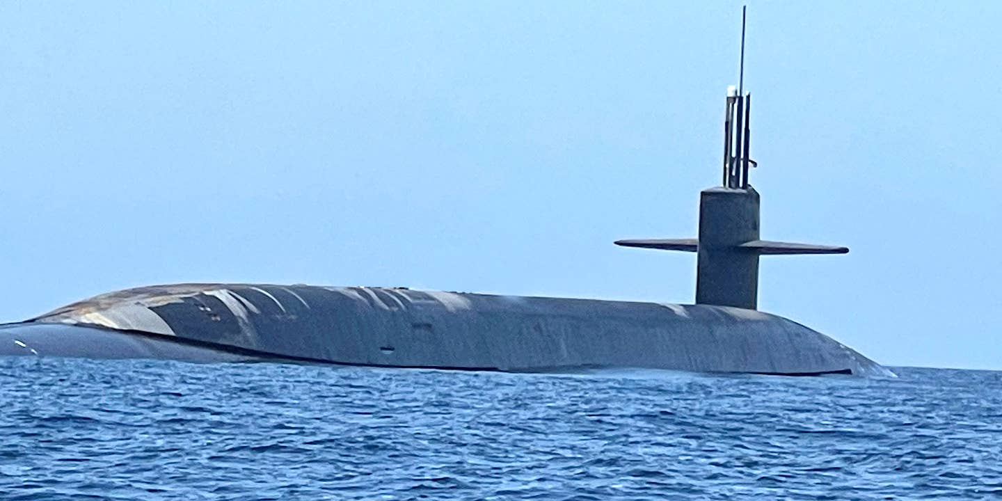 Highly Unusual Disclosure Made Of U.S. Ballistic Missile Submarine’s Presence In Arabian Sea