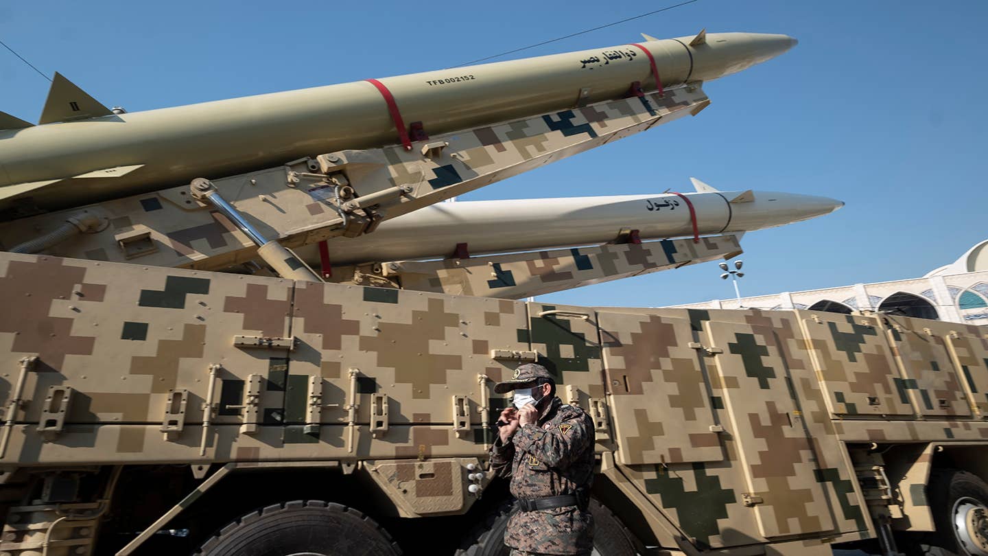 Iranian short range ballistic missiles to Russia