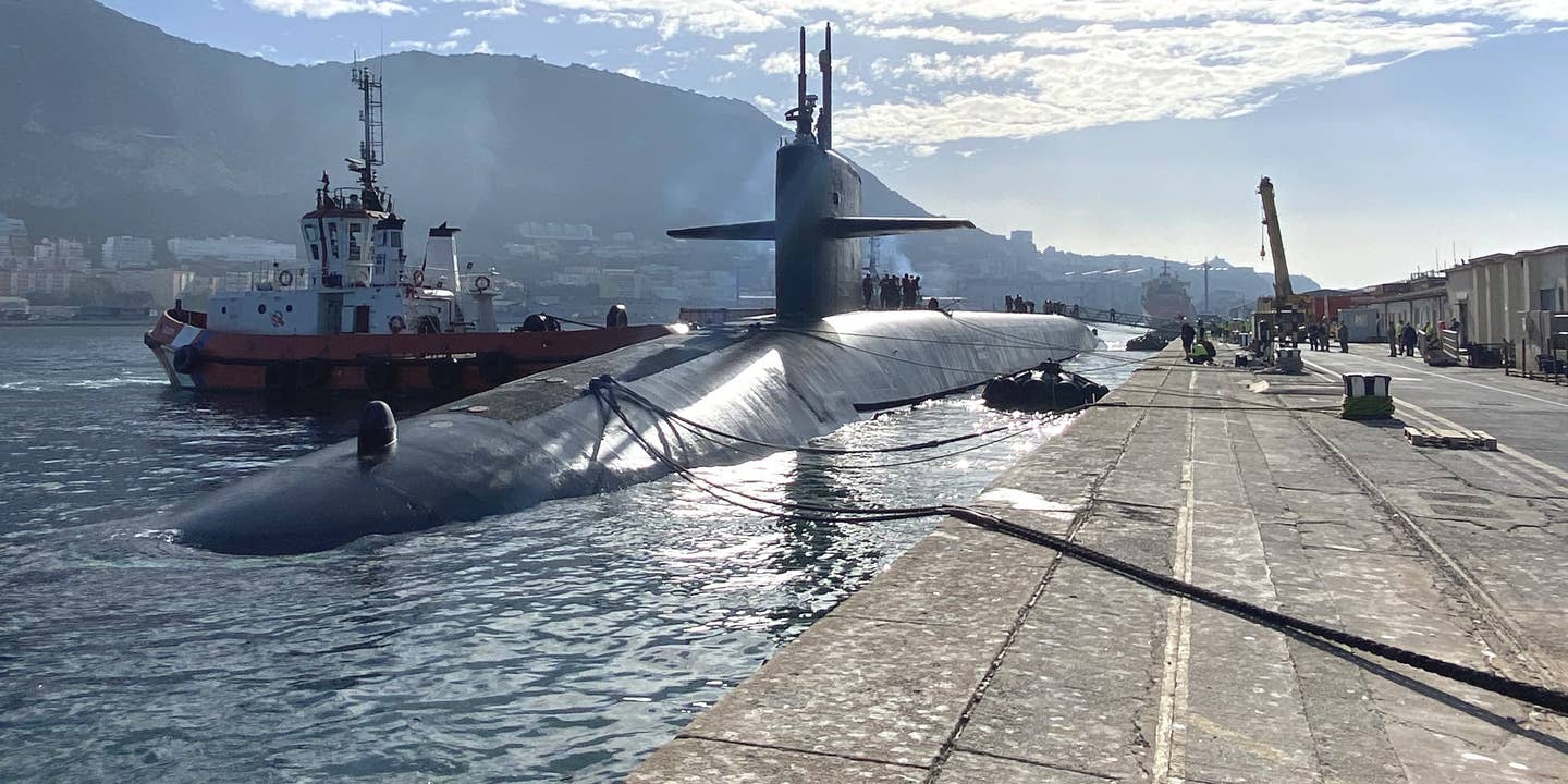 Second U.S. Ballistic Missile Submarine Makes Unusual Appearance In Just Two Weeks