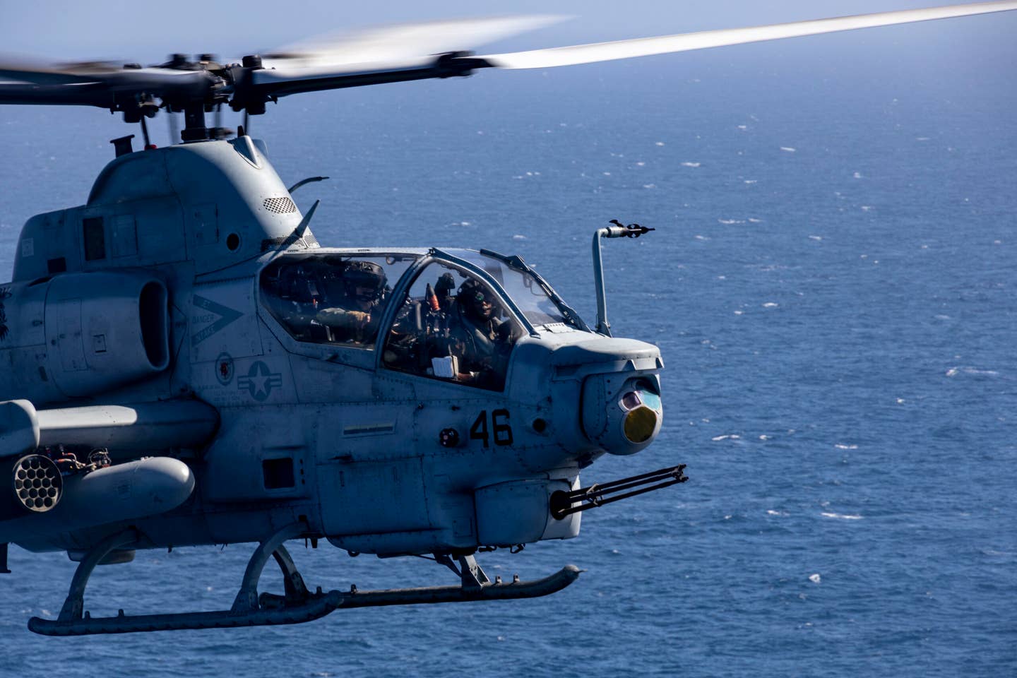 An AH-1Z Viper during an integrated, live-fire exercise, Sept. 1. <em>U.S. Marine Corps photo by Cpl. Austin Gillam</em>