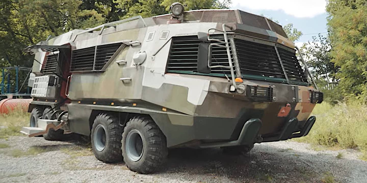 Ukraine’s Post-Apocalyptic-Looking ‘Ark’ Eyed As Battlefield Medical Vehicle