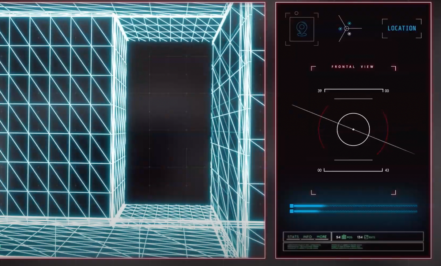 Elbit's promotional video depicted a notional rendering of a mapping screen that would appear on the handheld remote device for LANIUS. <em>Credit: Elbit screengrab</em>