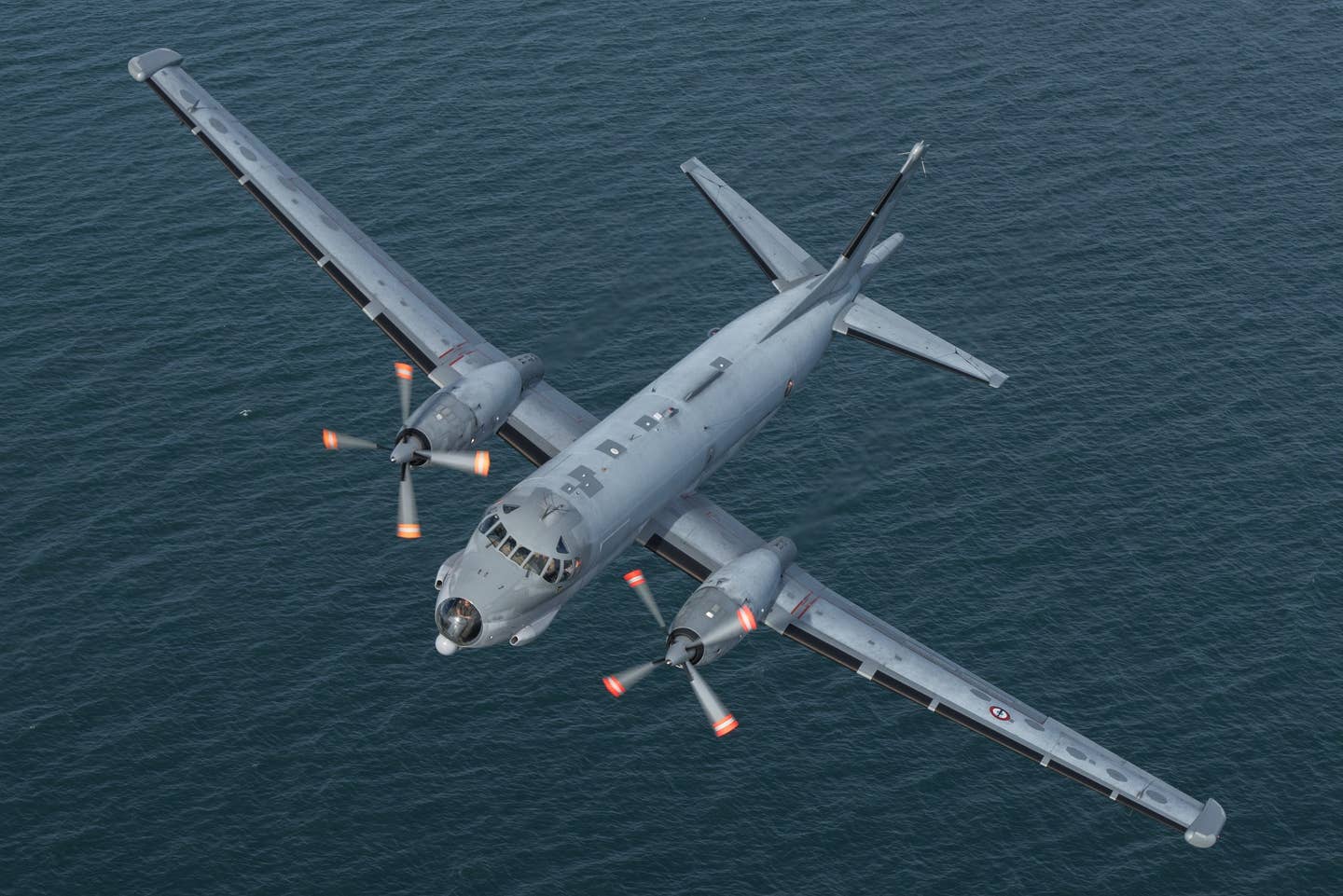 A French Navy Atlantique 2 maritime patrol aircraft in its traditional operating element. <em>Dassault Aviation</em>