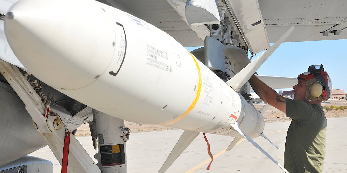 AGM-88 Anti-Radiation Missiles Being Turned Into Aerial Targets By Navy