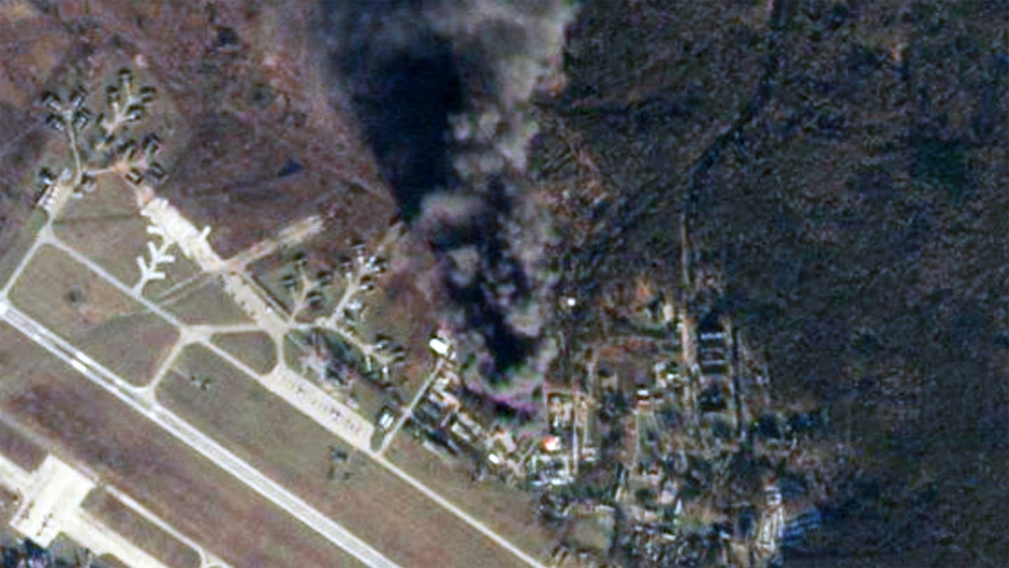 Kursk Air Base Fire