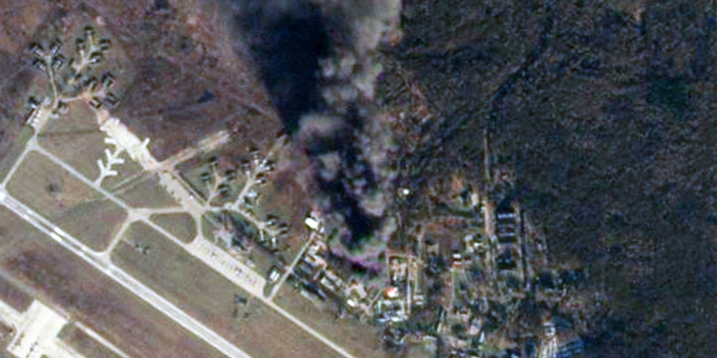 Kursk Air Base Fire