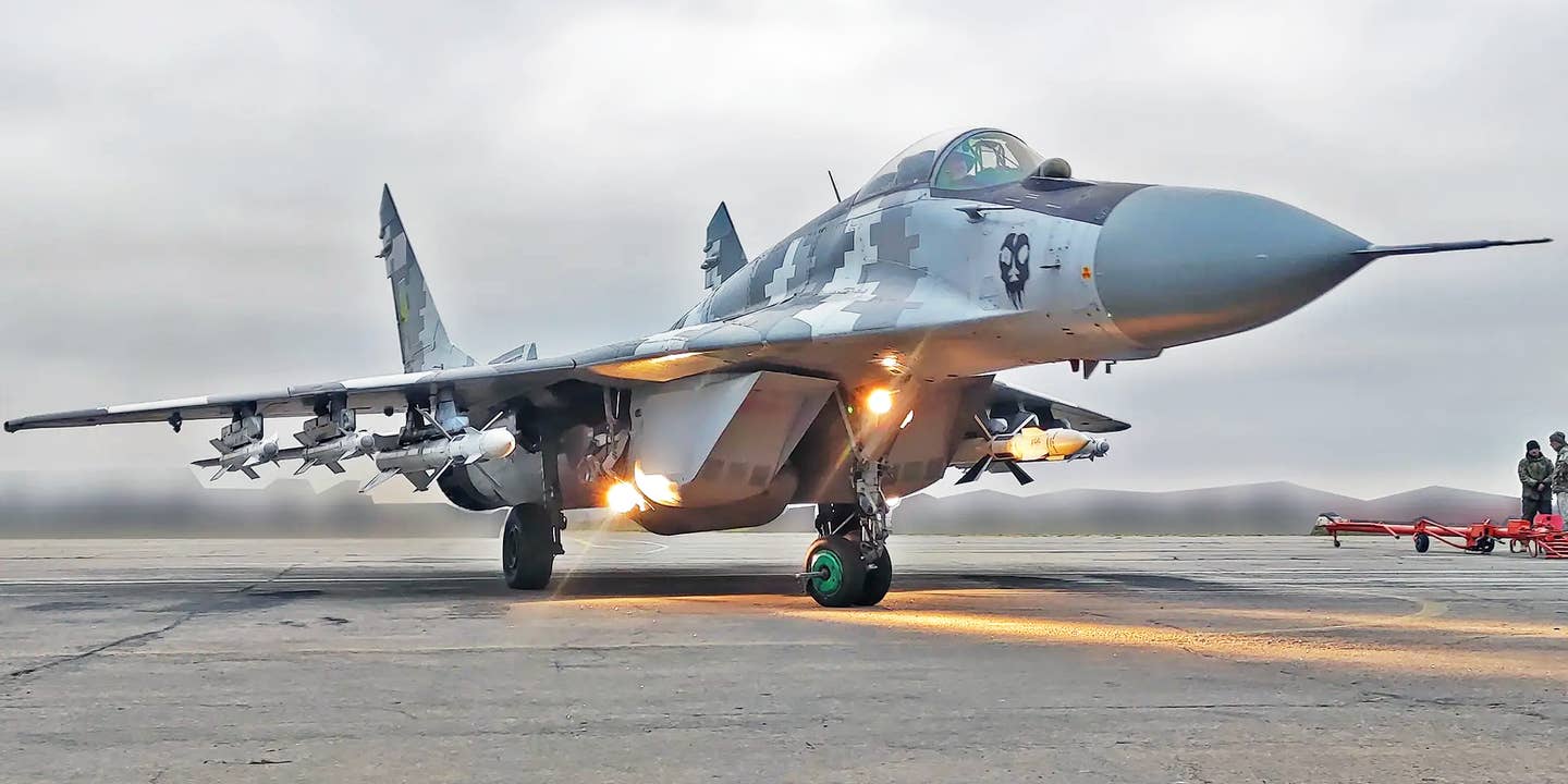 Inside Ukraine’s Desperate Fight Against Drones With MiG-29 Pilot “Juice”