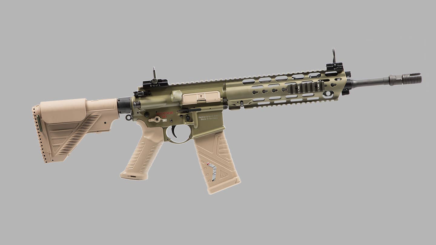 An HK416 A8 with a 14.5-inch barrel. <em><em>Heckler &amp; Koch</em></em>
