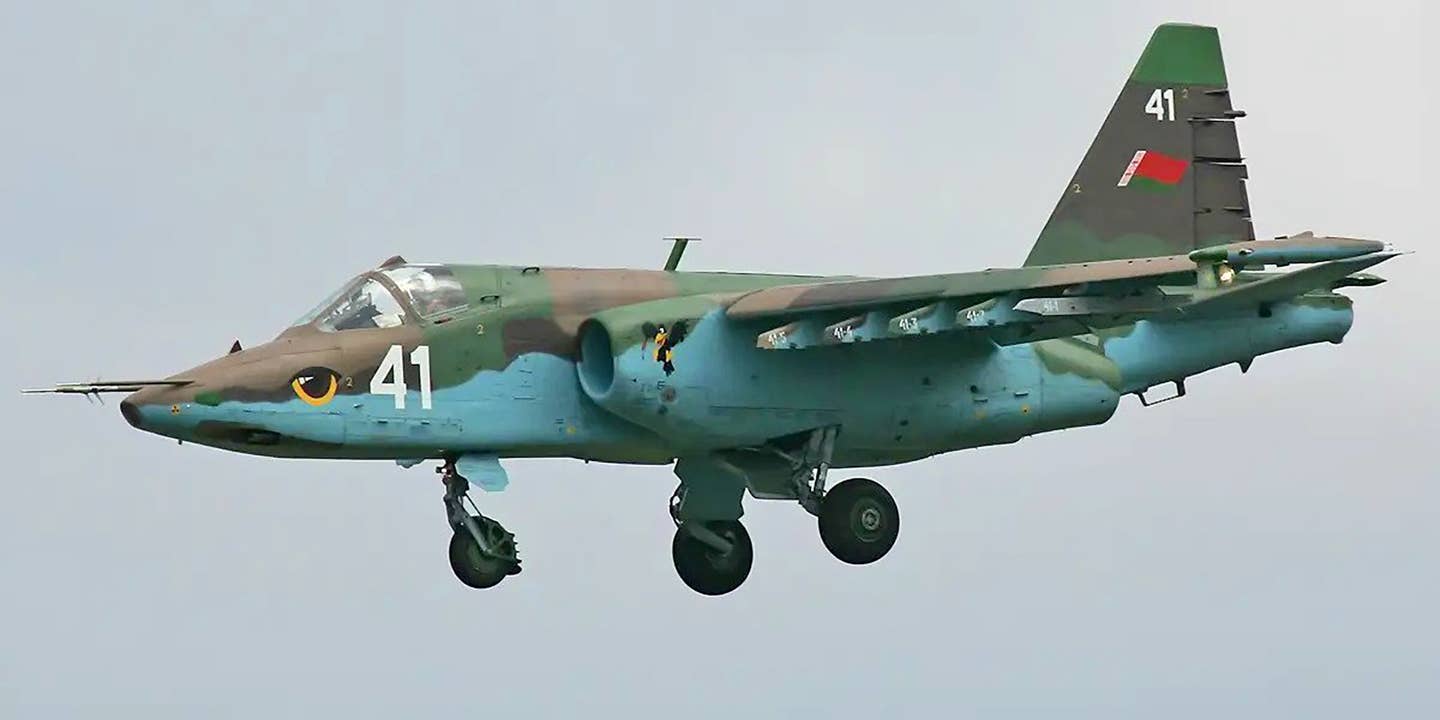 Belarusian Su-25 Frogfoot