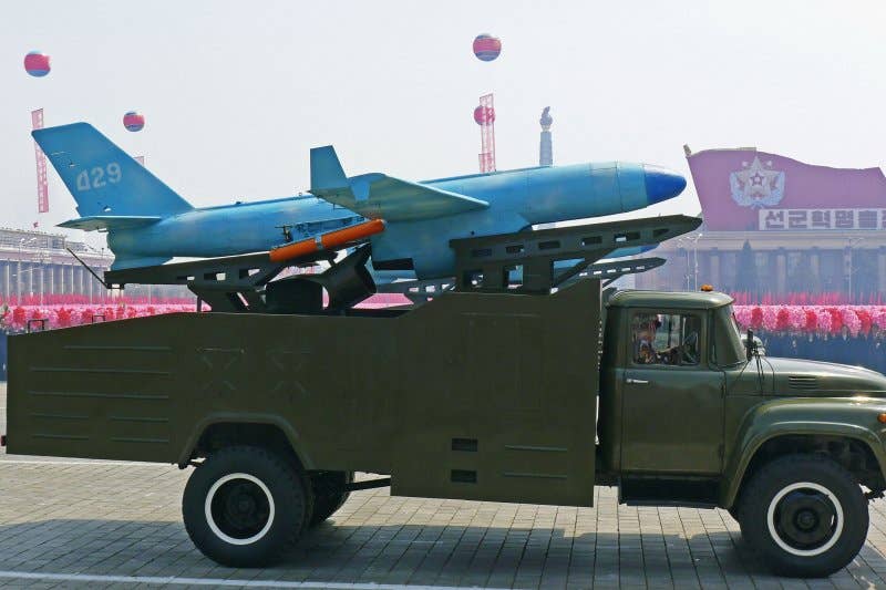 North Korea does have larger drone systems, notably ones that look similar to target drones used in ant-aircraft missile testing.