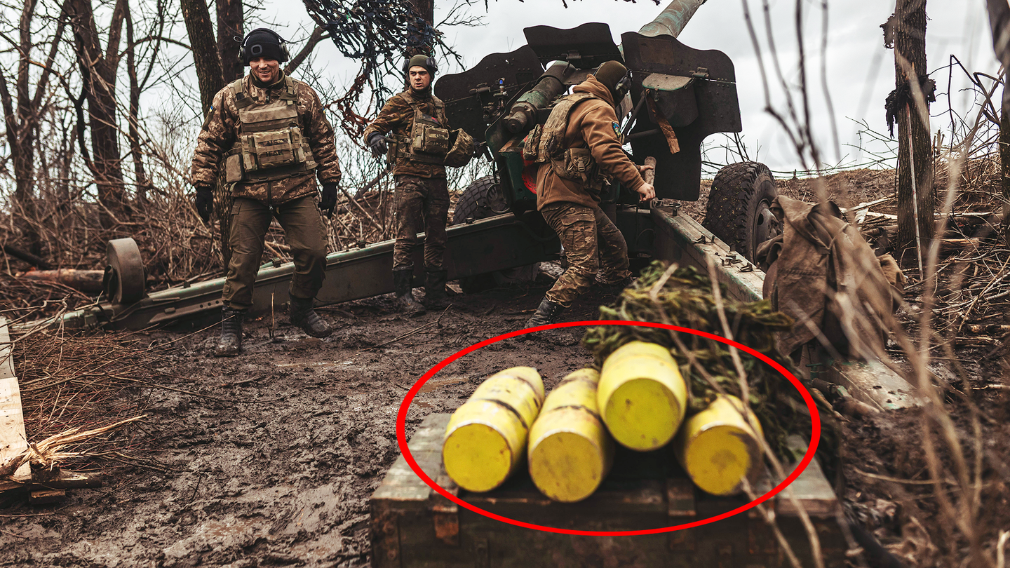 Ukraine confirmed to be using locally made artillery shells on frontlines