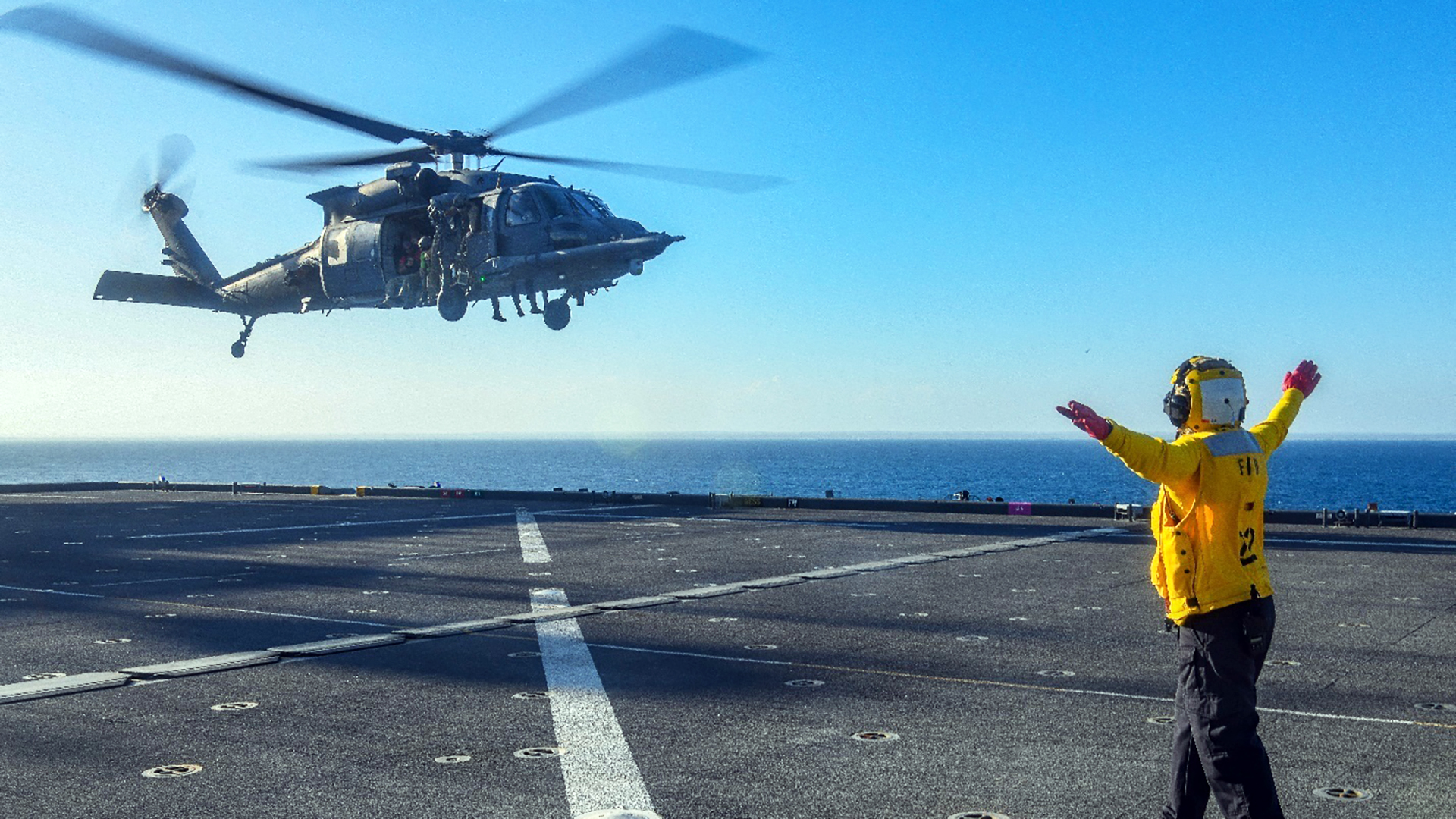 HH-60W Jolly Green II on first operational deployment
