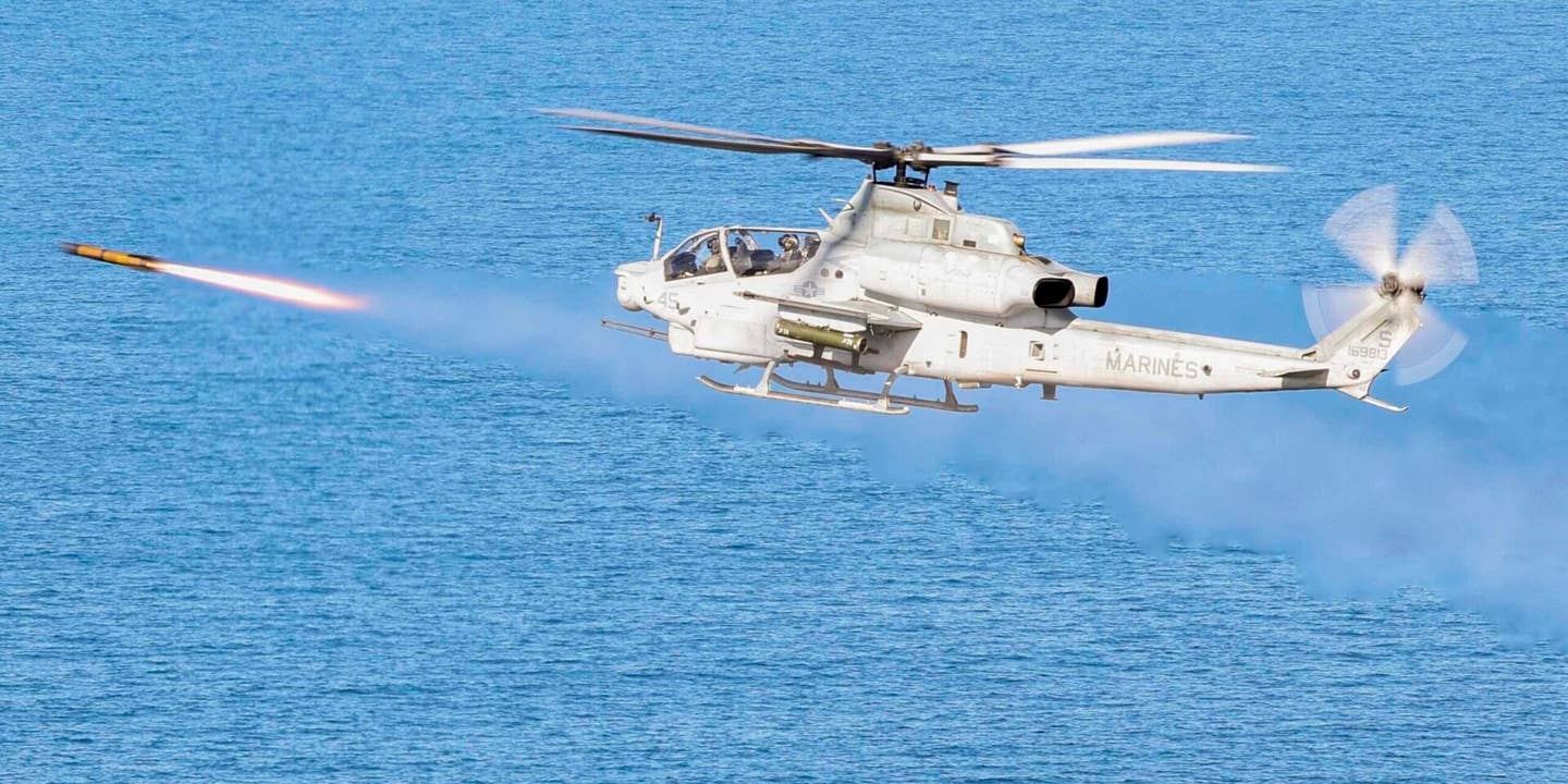 An AIM-120 On A AH-1 Cobra? Not Impossible, Say Marines