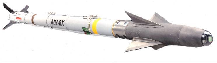 AIM-9X Sidewinder missile. <em>Raytheon Photo</em>