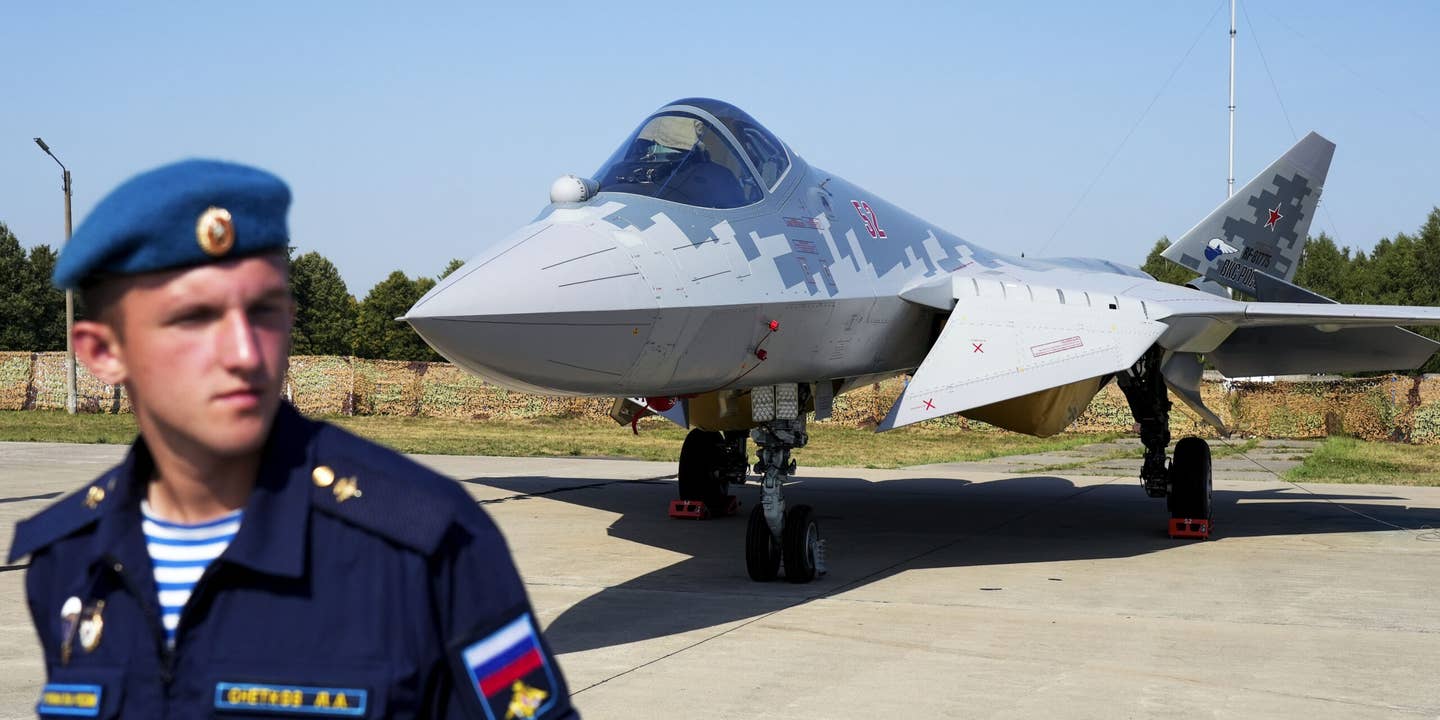 Su-57 MAKS 2022