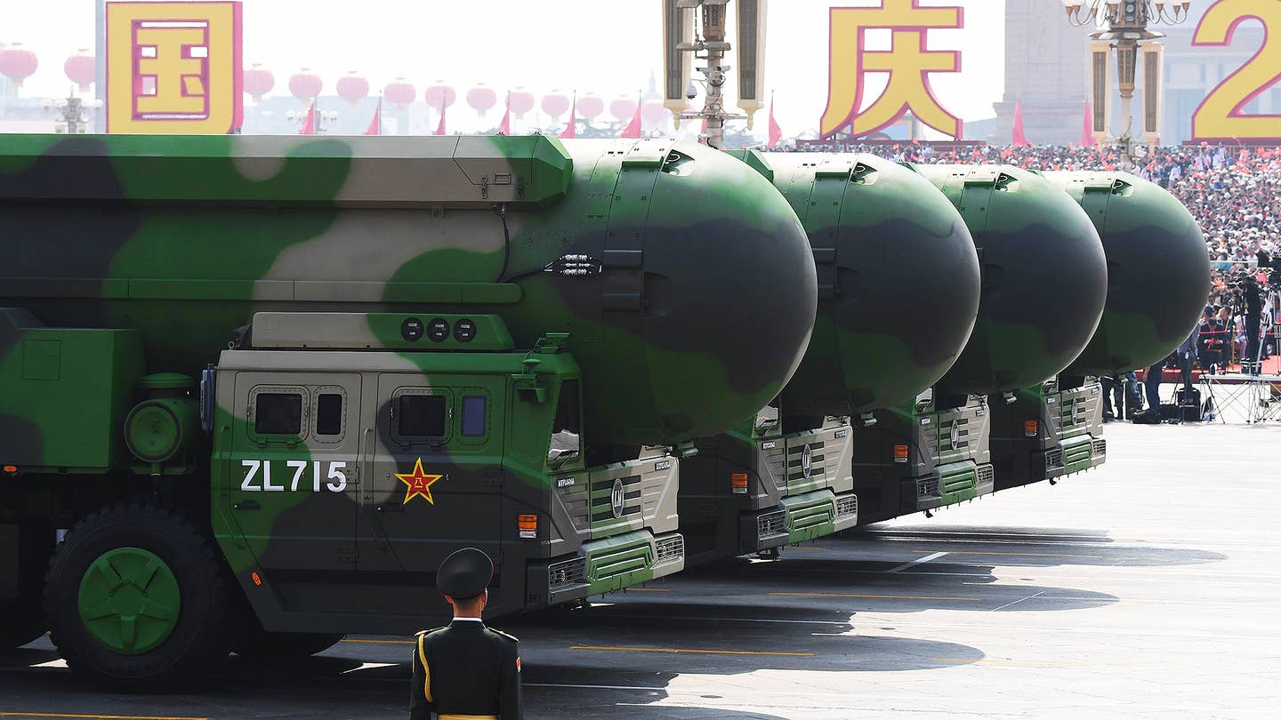 China surpasses the U.S. in number of ICBM launchers